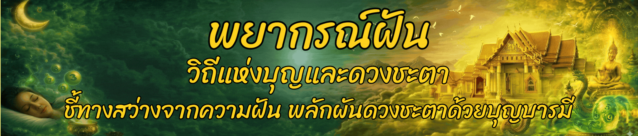 ทำนายฝัน