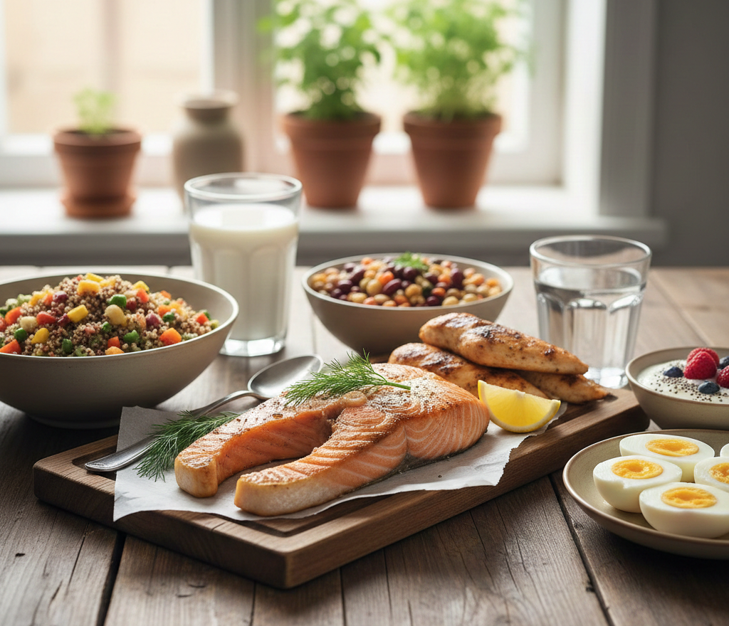 กินโปรตีนให้เพียงพอ: อาหารเป็นยาที่เริ่มจากมื้ออาหาร