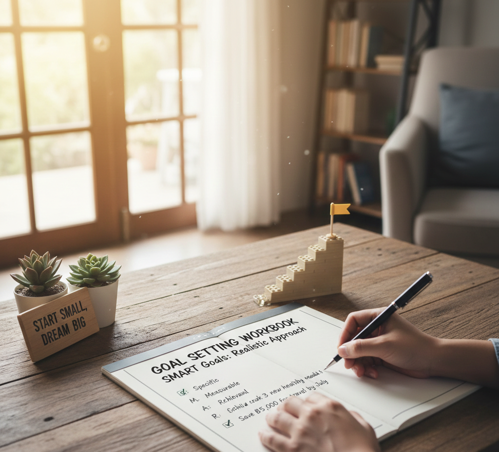 ตั้งเป้าหมายให้ได้ผล: วิธีตั้งเป้าที่ทำได้จริง