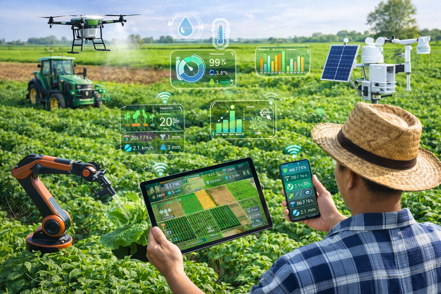 เทคโนโลยีเกษตรปี 2026: สรุปเครื่องมือและแอปที่เกษตรกรใช้