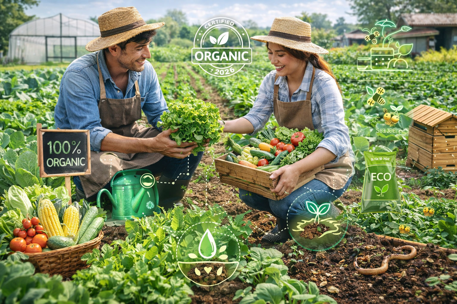 เกษตรอินทรีย์ปี 2026: แนวโน้มและแนวทางสำหรับผู้เริ่มต้น