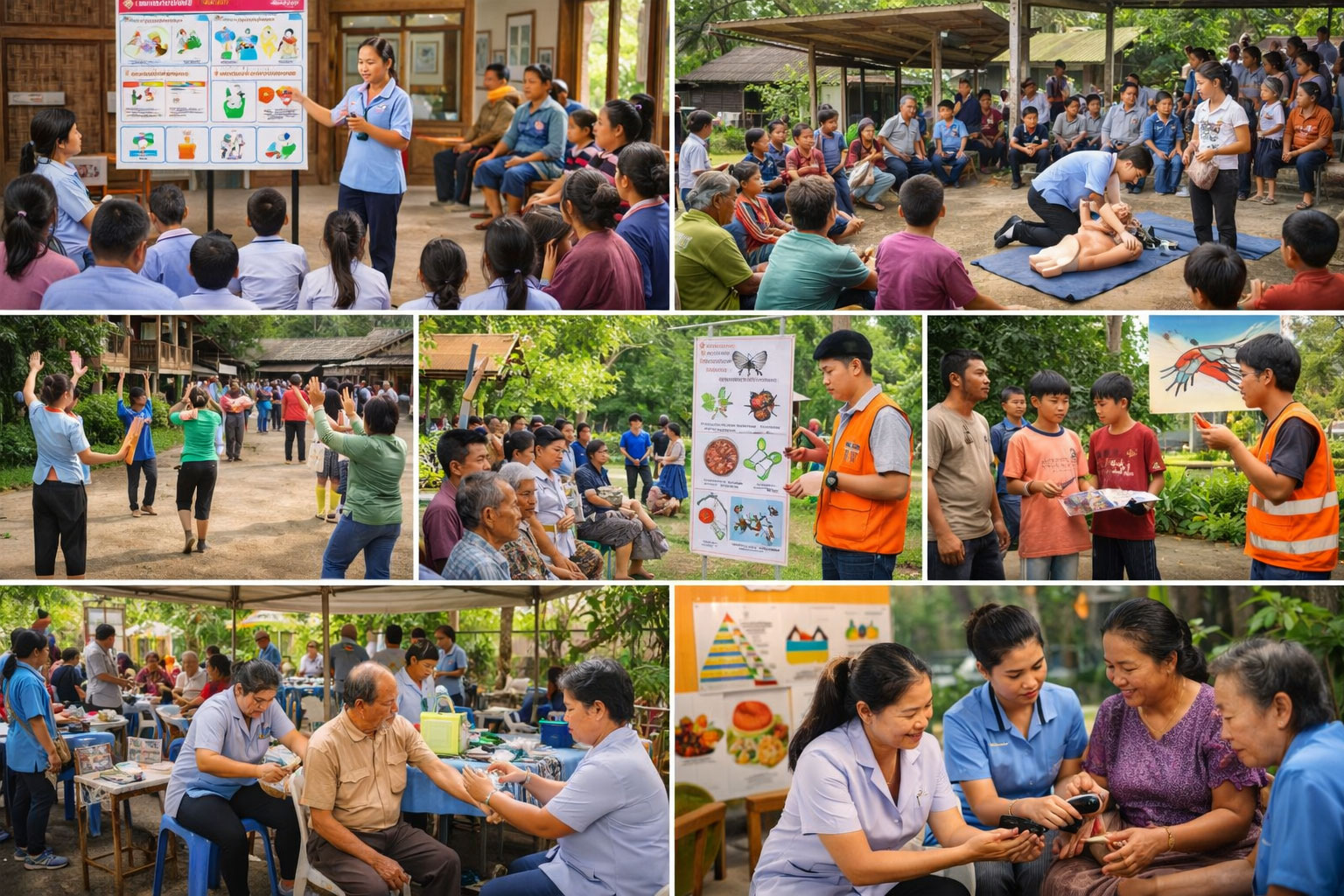 สุขภาพชุมชนและความตระหนักรู้ปี 2026