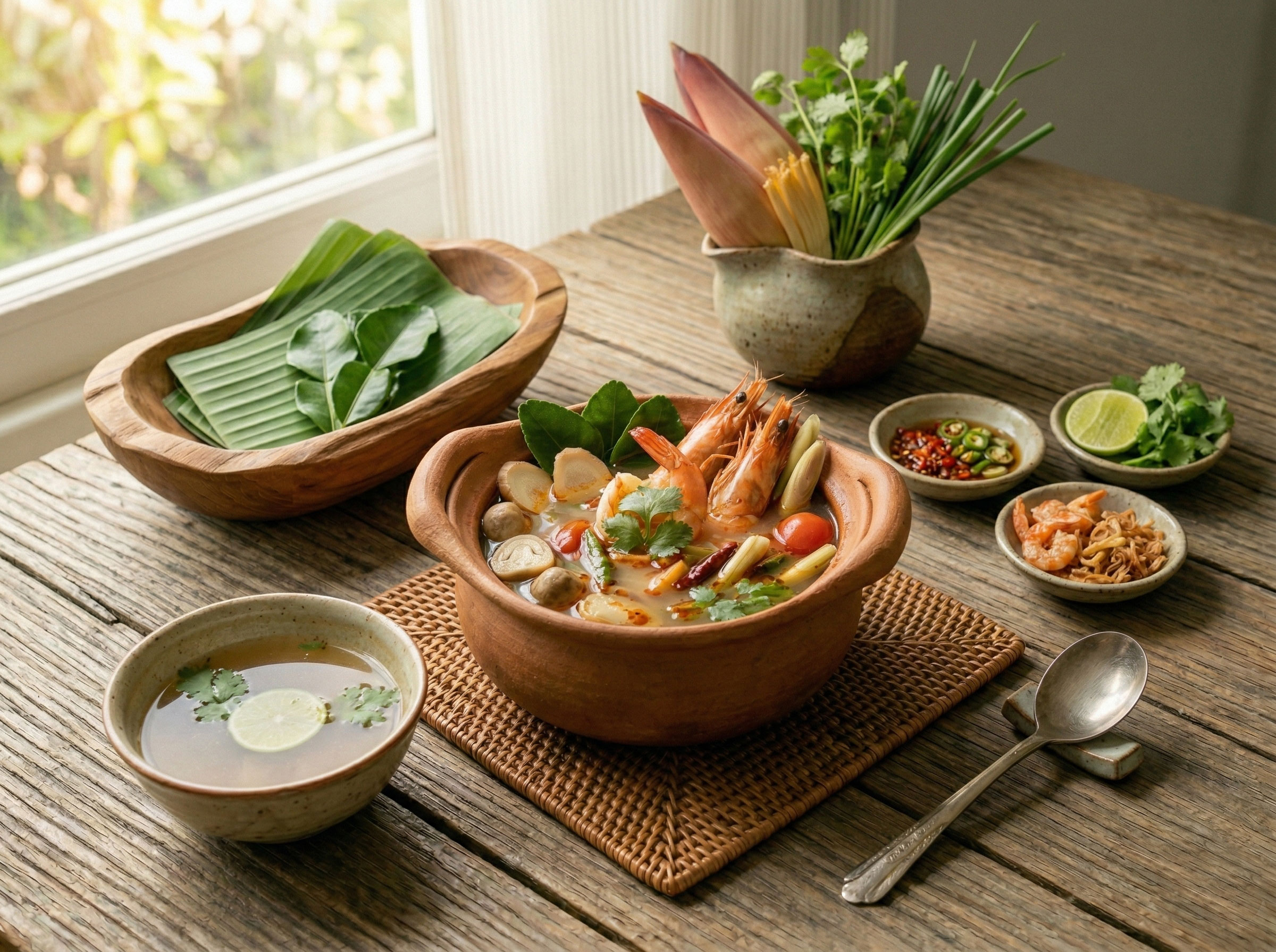 ต้มยำกุ้ง: สูตรน้ำใส หอมเครื่องต้มยำ