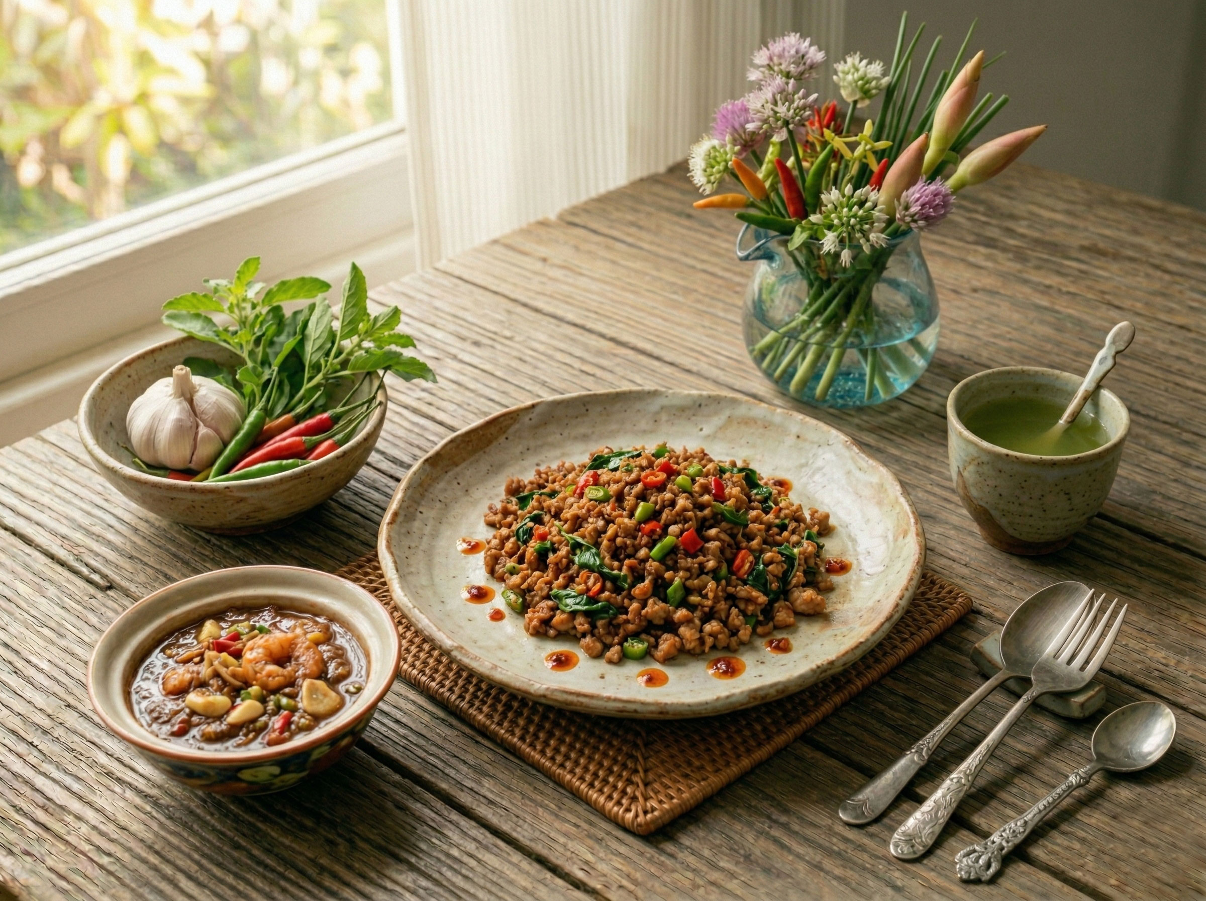 ผัดกะเพราหมู: เมนูยอดนิยมทำใน 10 นาที