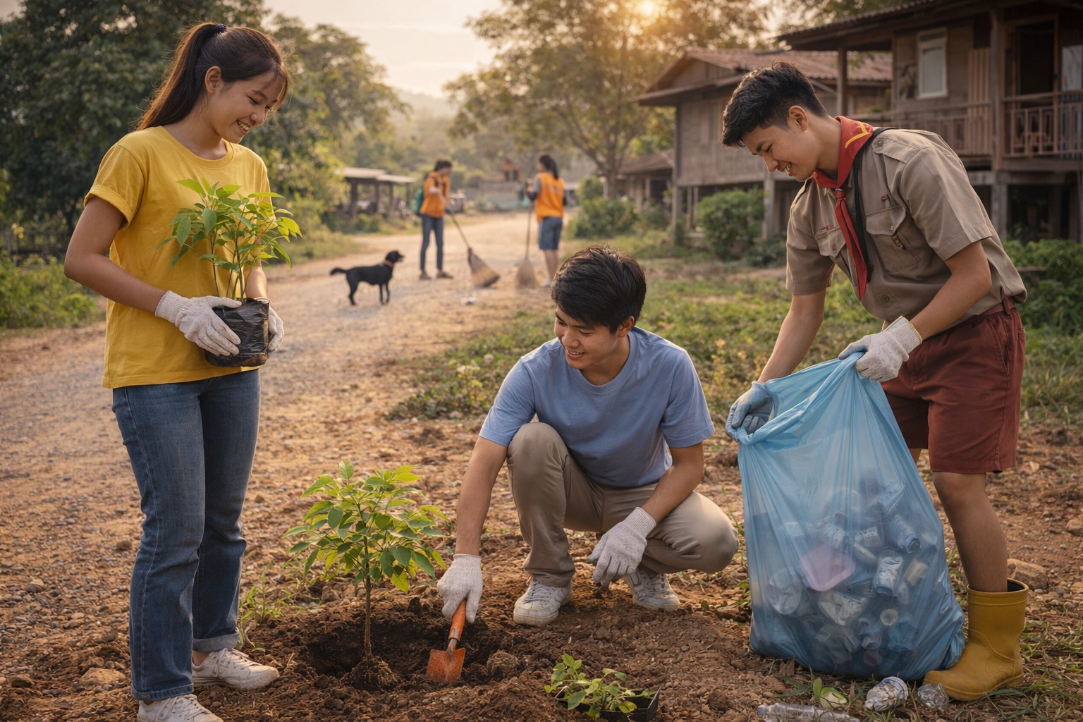 ชุมชนวันนี้: ไอเดียกิจกรรมเยาวชนจิตอาสาที่เริ่มได้ทันที